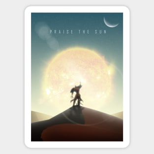 Praise The Sun Sticker